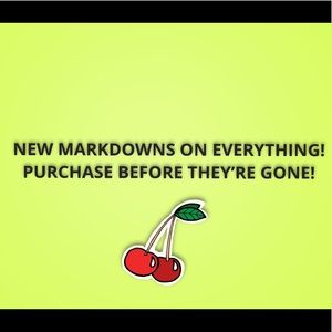 Everything must go!💛